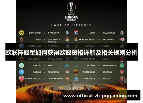 欧联杯冠军如何获得欧冠资格详解及相关规则分析