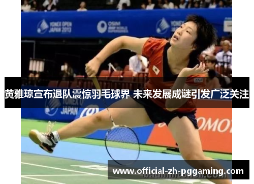 黄雅琼宣布退队震惊羽毛球界 未来发展成谜引发广泛关注